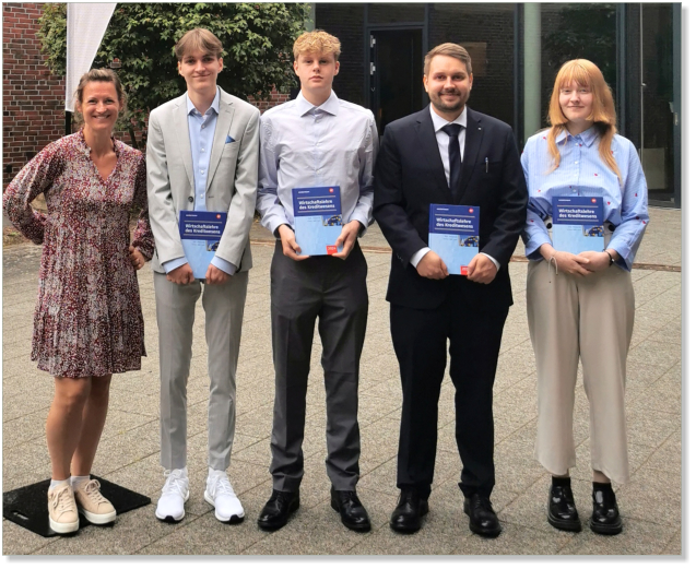 Ein guter Start bei der Raiffeisenbank Südstormarn Mölln