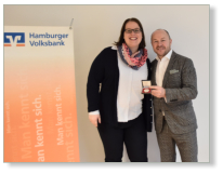 Sarah-Christin Schlamann erhält Silberne Ehrenmedaille für besondere Leistung 